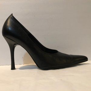 Aldo black leather Size 7.5 heels